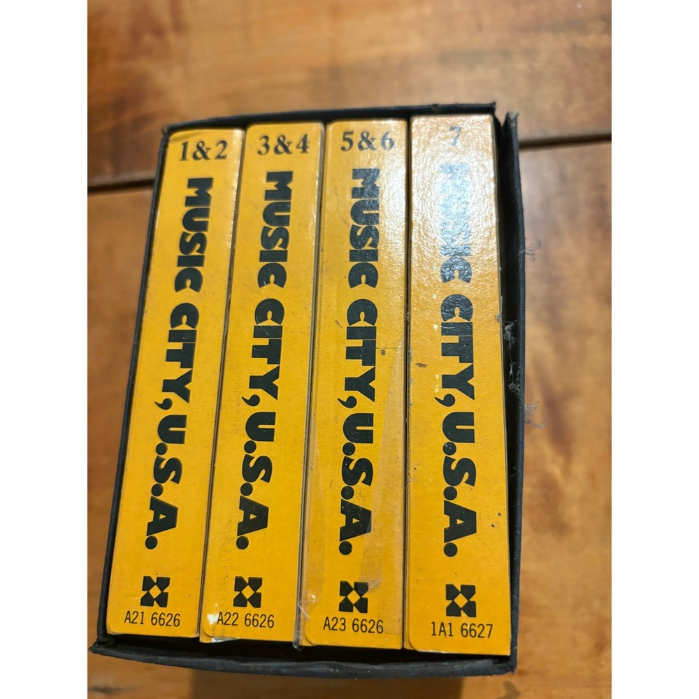 Columbia House Music City USA 8-Track Tape Set Nashville City Limits Vintage